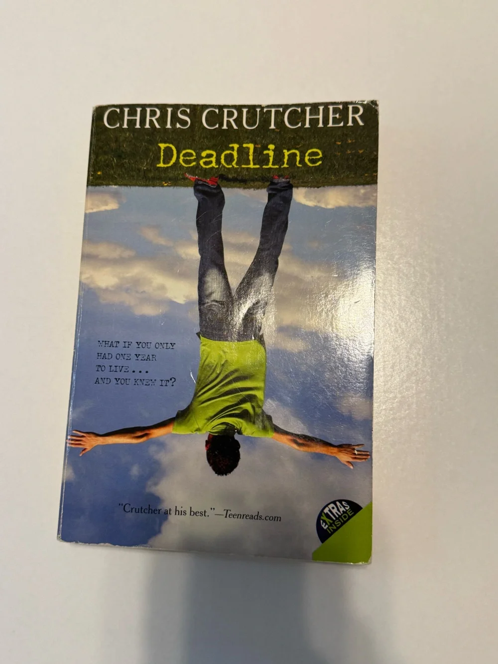 Deadline — Paperback Novel in Green